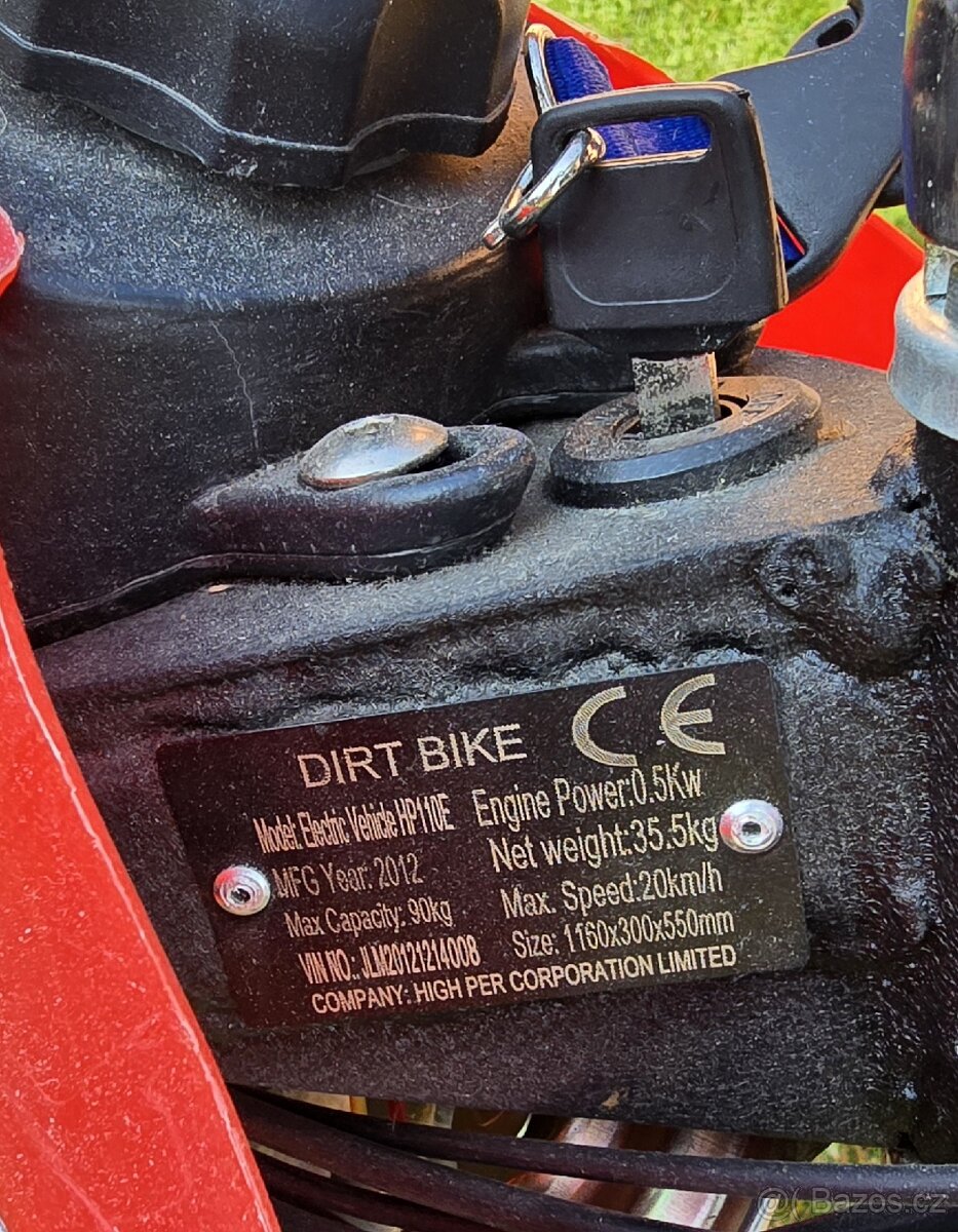 Dětská motorka enduro - 5