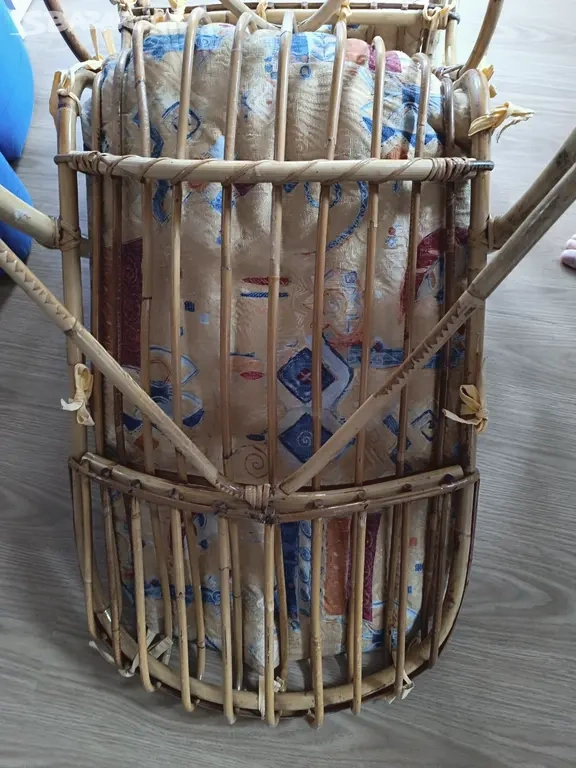 Ratanové houpací křeslo - 5