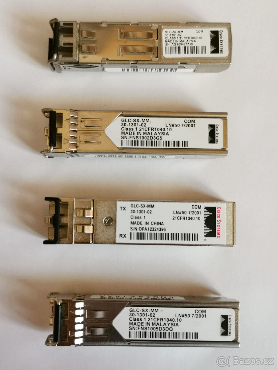 Cisco GLC-SX-MM SFP GBIC moduly 1000Base-SX (30-1301-02) - 5