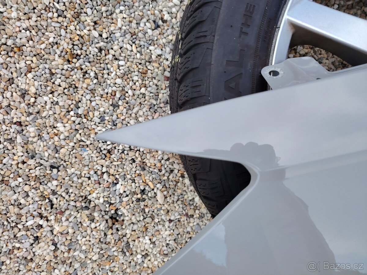 Levý Blatník Fabia 3 - šedá steel - 5
