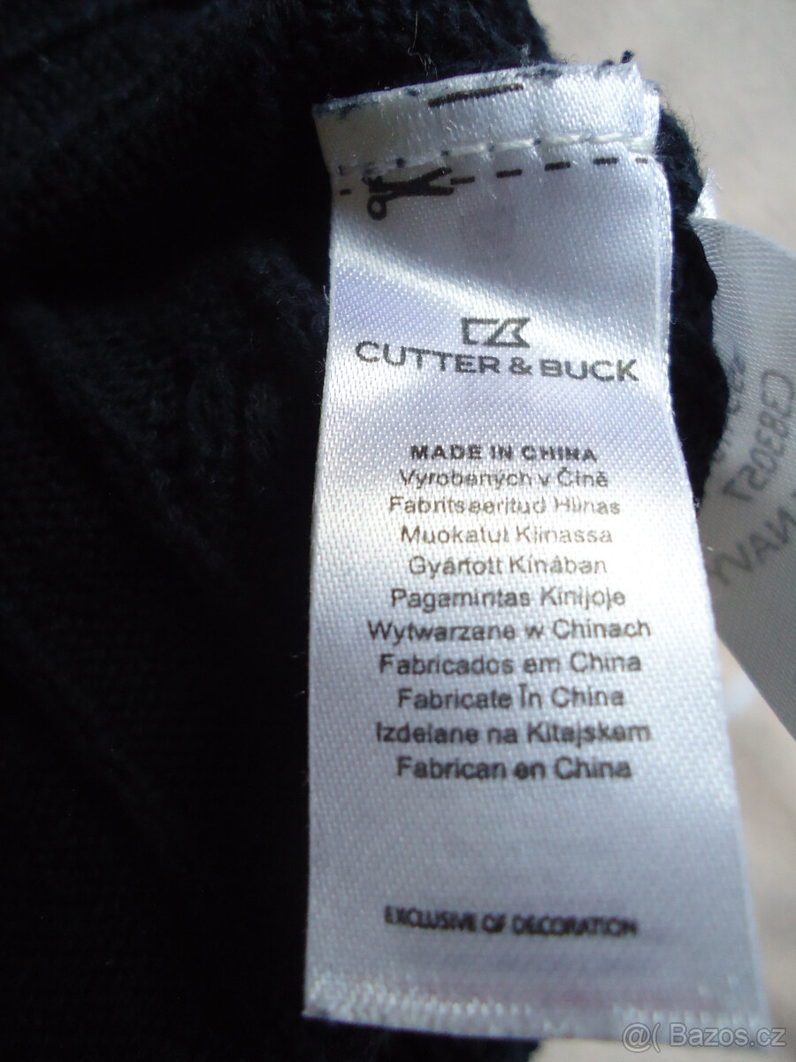 Cutter & Buck (švédsko) pánský svetr, vel. M - 5