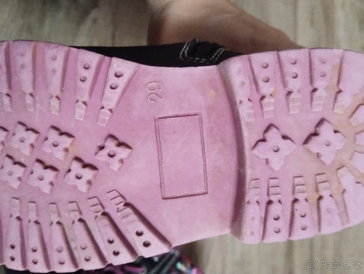 Zimní boty Superfit,Loap, trekové, sněhule 28,29,33,34 - 5