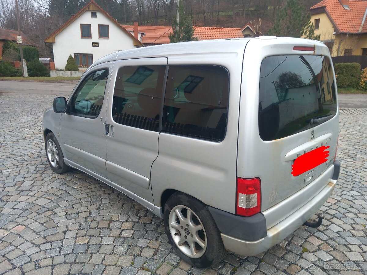 PEUGEOT PARTNER 1.6HDI 55KW 2007 1.MAJITEL KOUPENO NOVÉ V ČR - 5