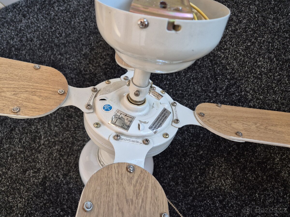 Stropní ventilátor se světlem - 5