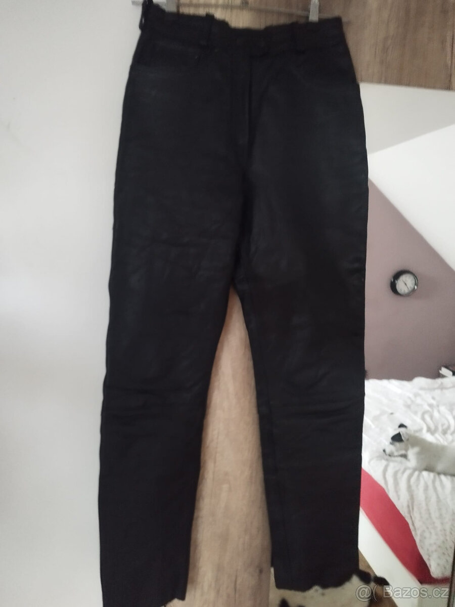 Dámské kožené moto kalhoty - 5
