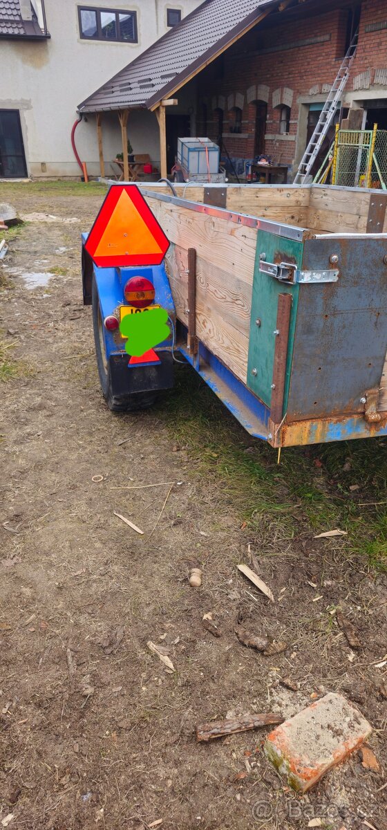 Jednoosý vlek za traktor - 5