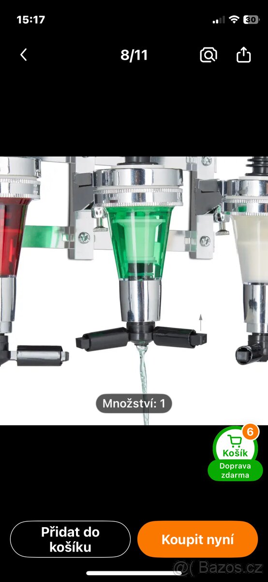 Držák lahví s dávkovačem - 5