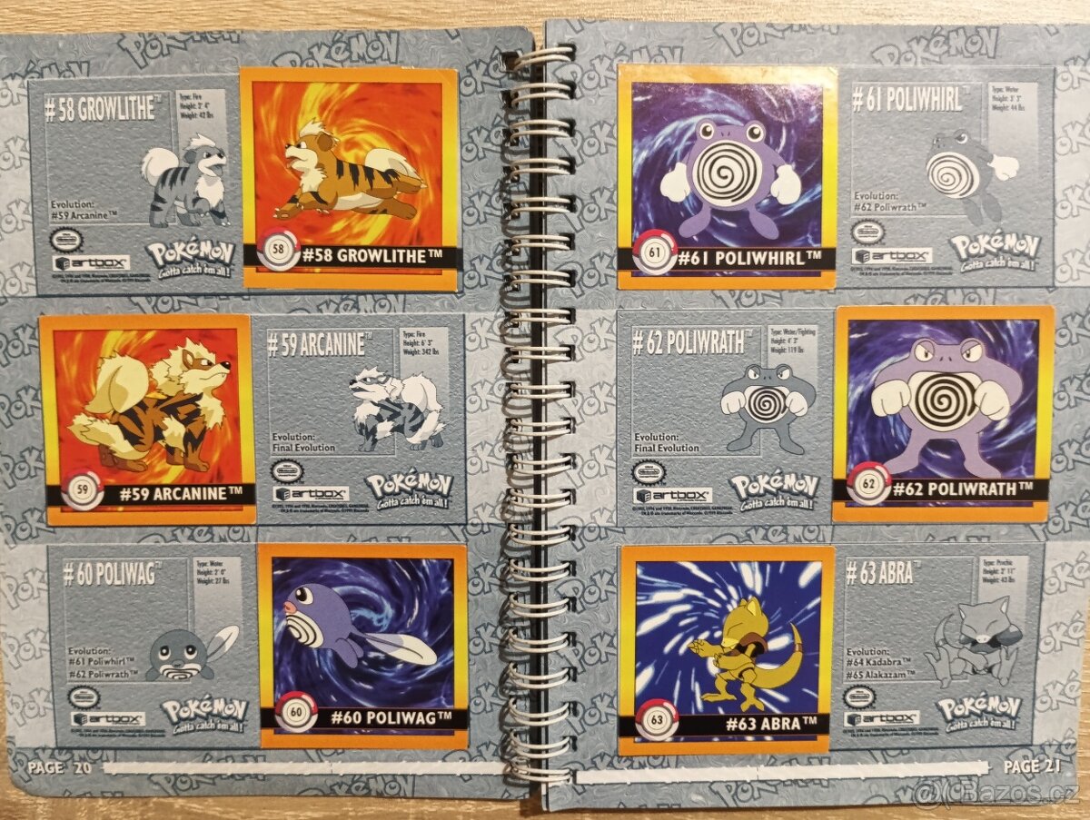 Pokémon album série 1 - 5