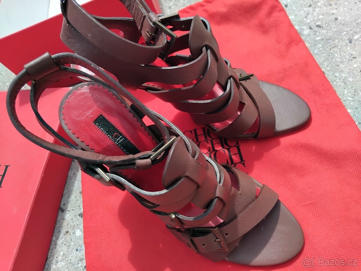 Kožená kabelka Carolina Herrera - 5