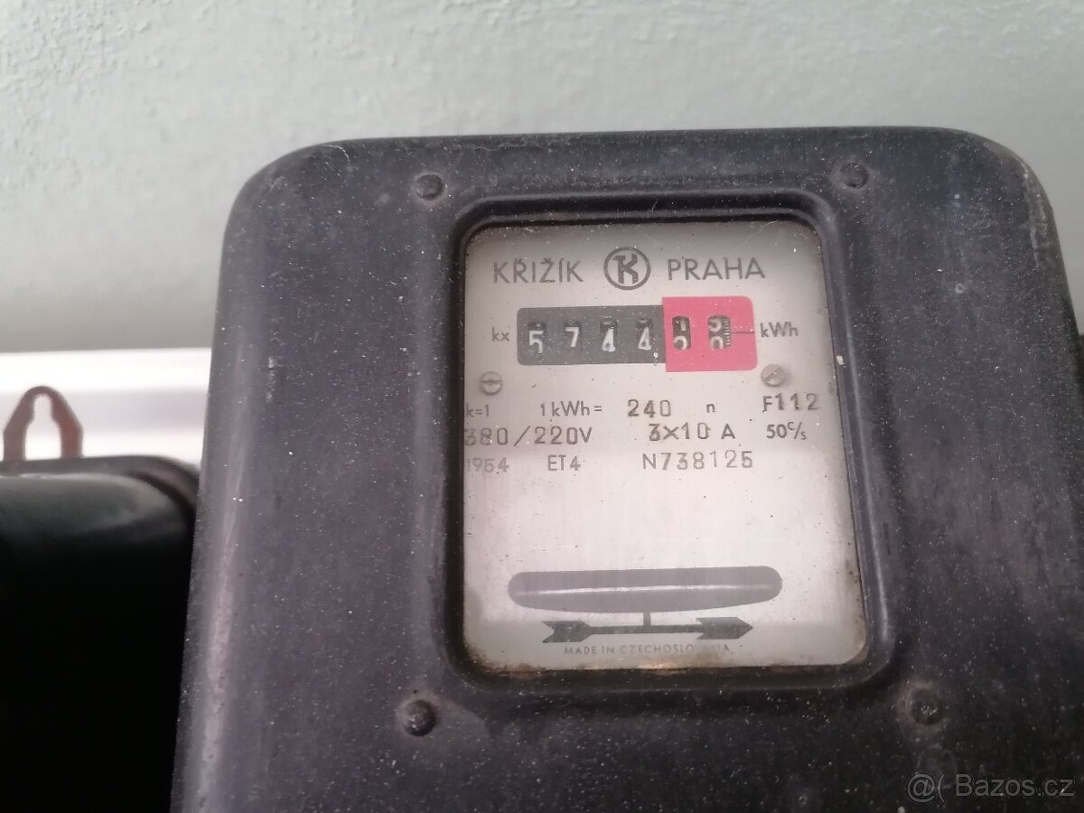 Staré elektroměry - 5