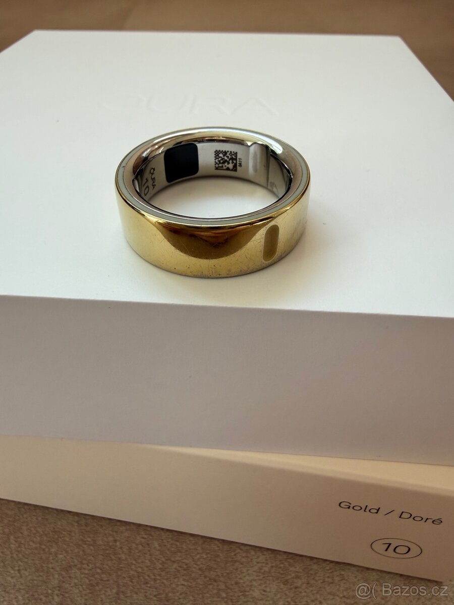 Oura ring gen 4 size 10 gold - 5