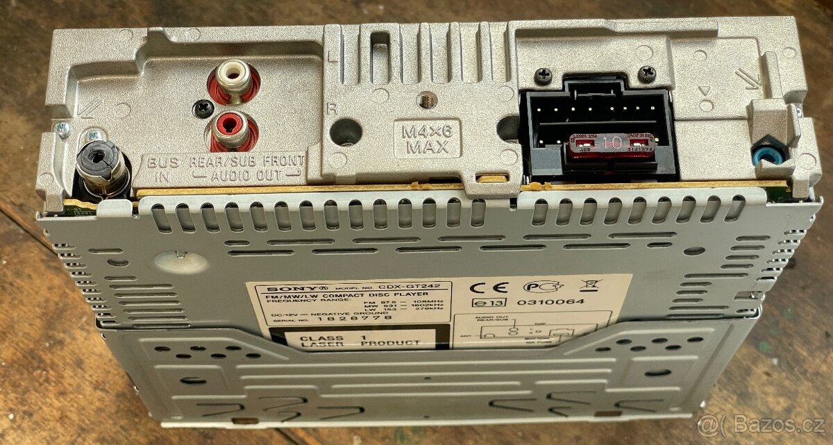Autorádio Sony CDX-GT242 s CD a MP3 45W x 4 - 5
