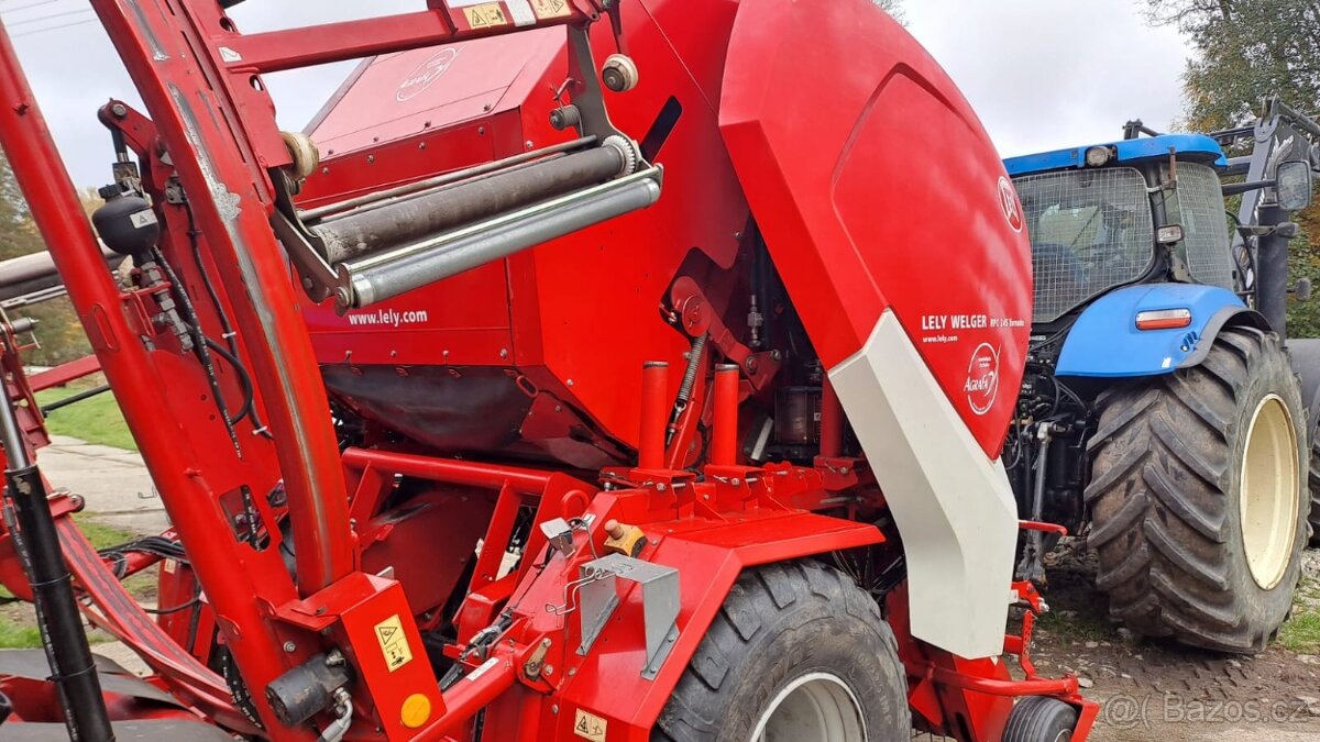 Lis s baličkou Lely Welger rpc 245 Tornado - 5