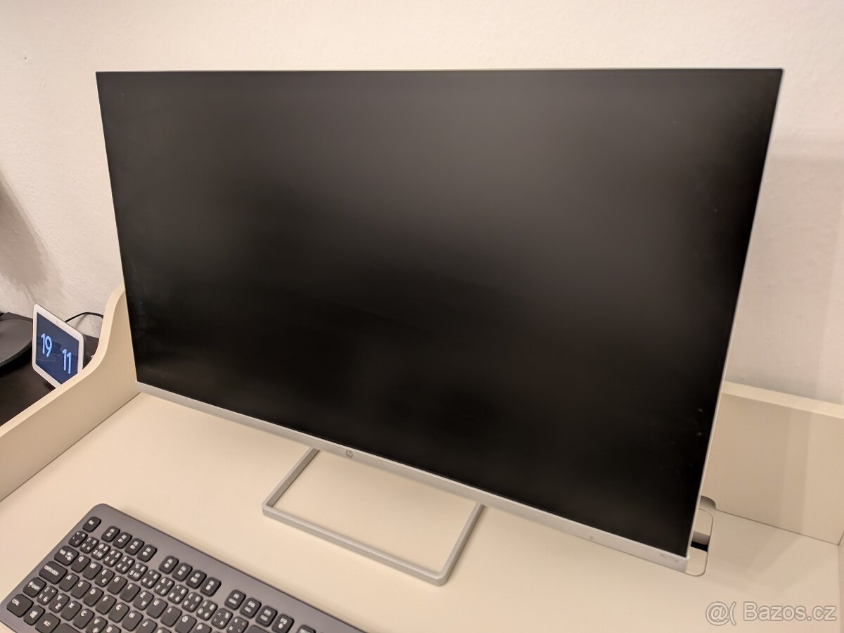 Monitor HP M27fw (2H1A4AA#ABB) stříbrný/bílý - 5