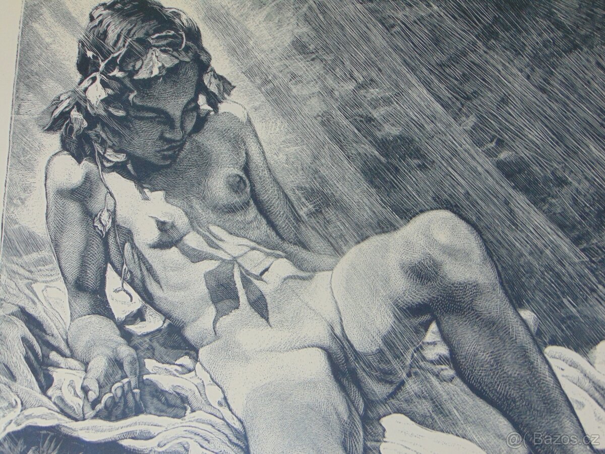 Obraz akt grafika - 5