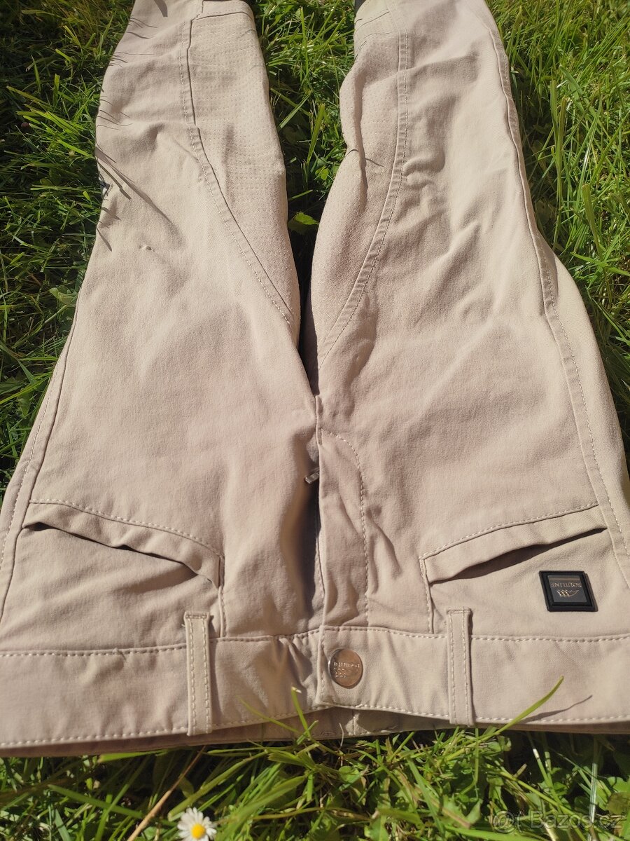 Světle béžové rajtky Equiline X-grip - 5