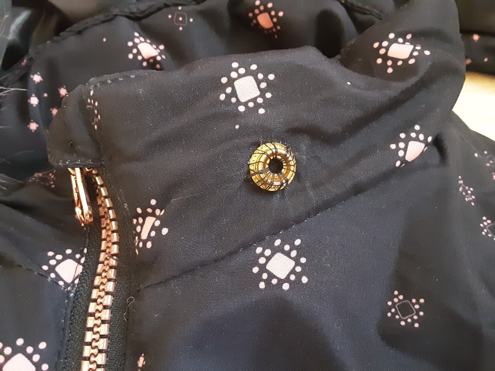 Dívčí zimní kabátek, vel. 128/134 - 5