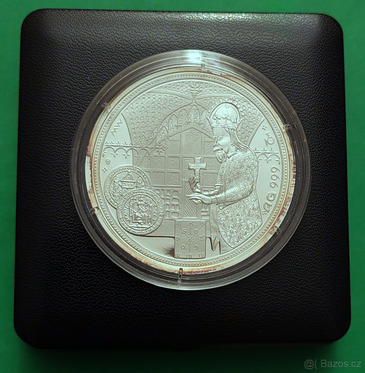 MEDAILE 2003 Ag-655 let od založení Karlštejna PROOF vzácná - 5