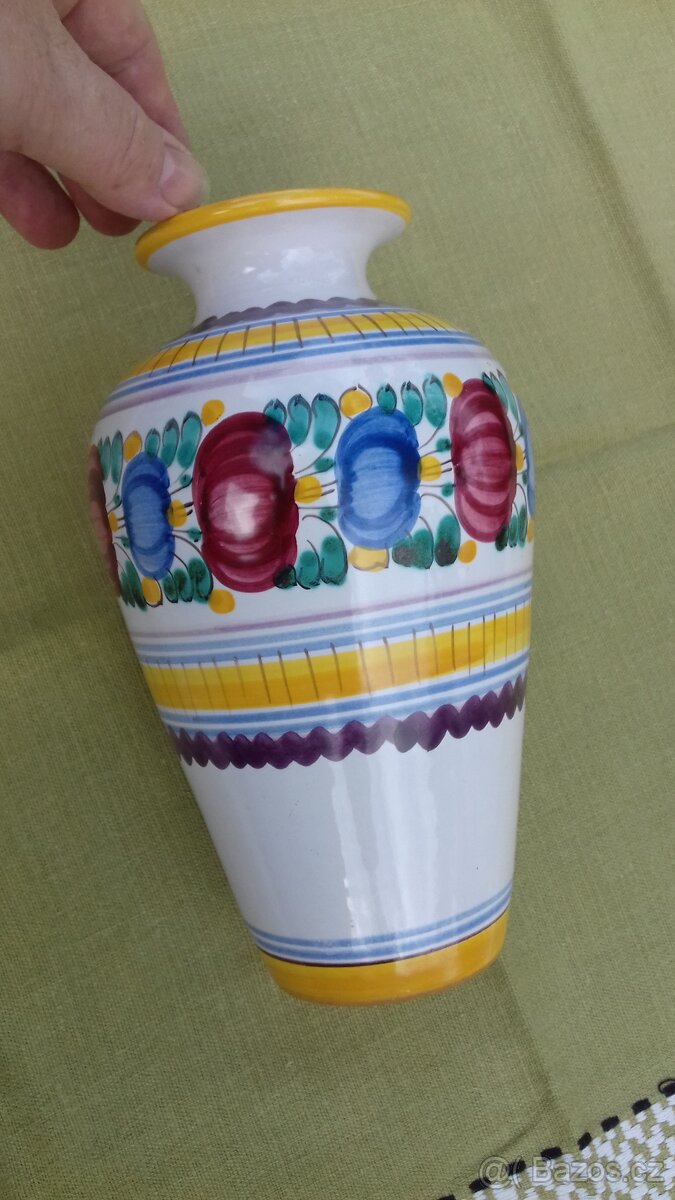 MALOVANÁ KERAMIKA -mix Slovácko,Tupesy - 5