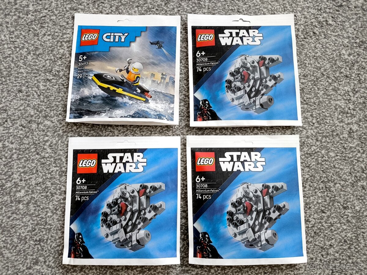 LEGO sáčky různé druhy City, Creator, Minecraft nové - 5