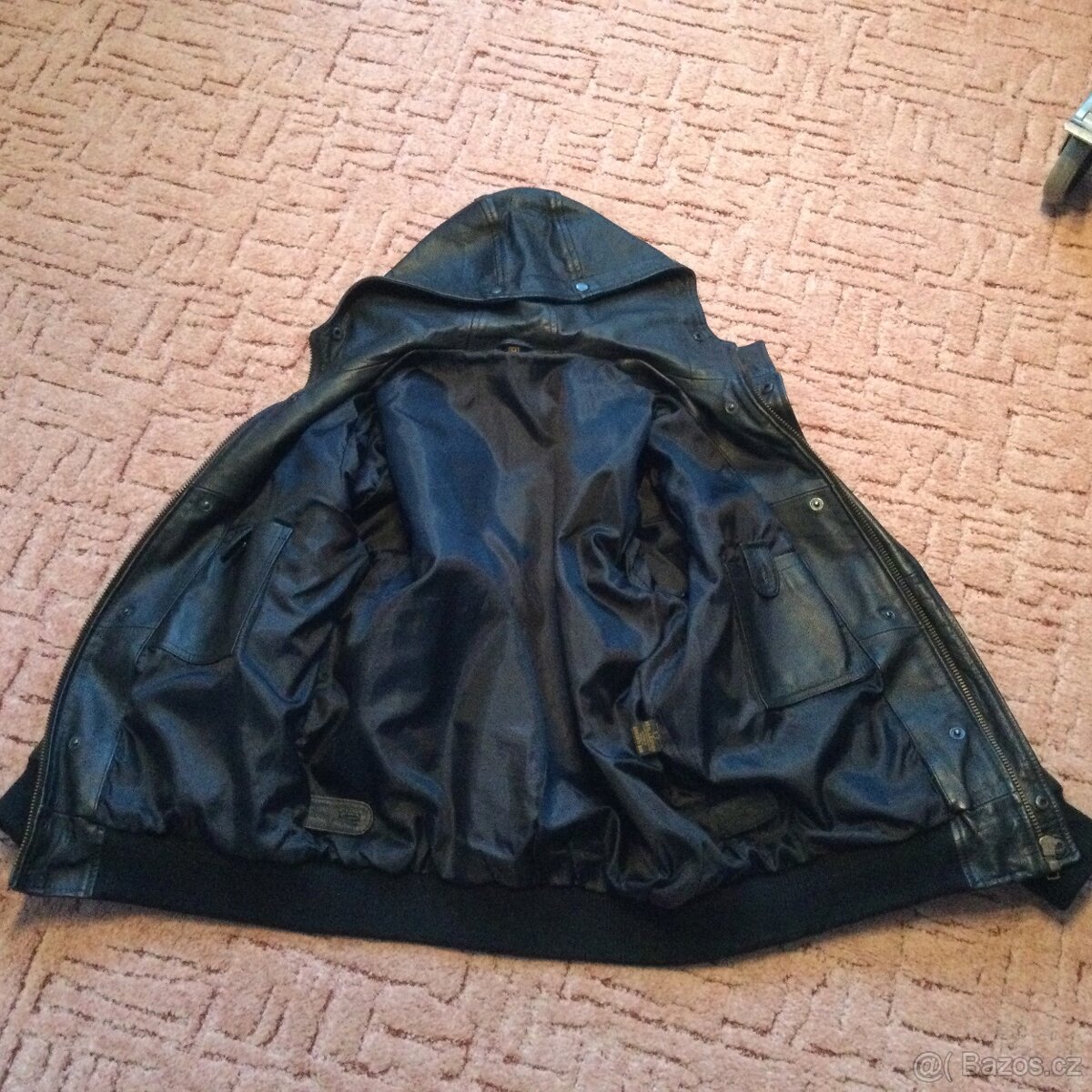 Pánská kožená bunda - 5