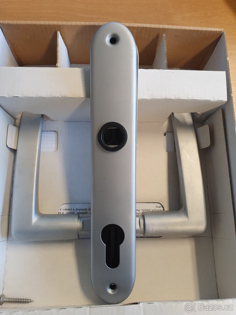 Dveřní kování SONET Rostex satén stříbrné FAB - 5