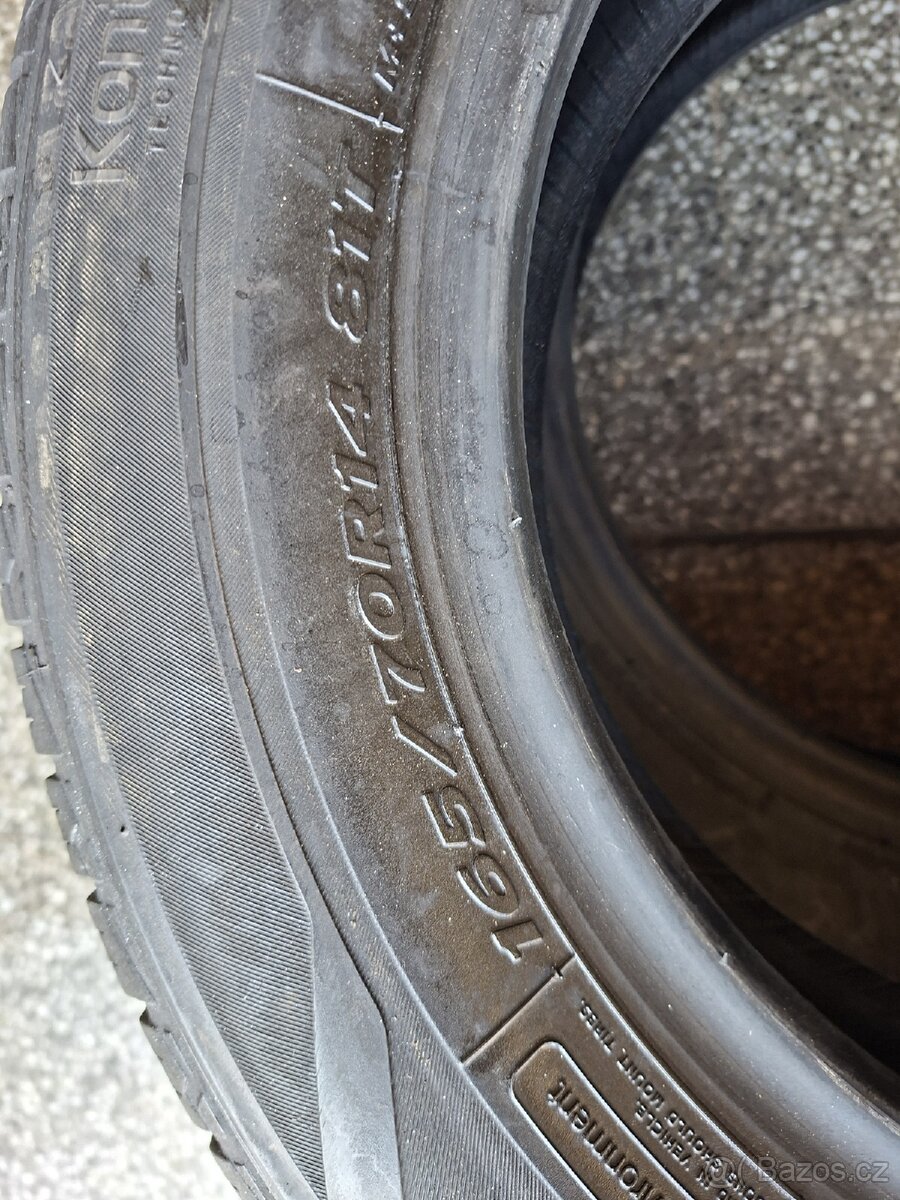 2x celoroční pneu, 165/70 R14 - 5