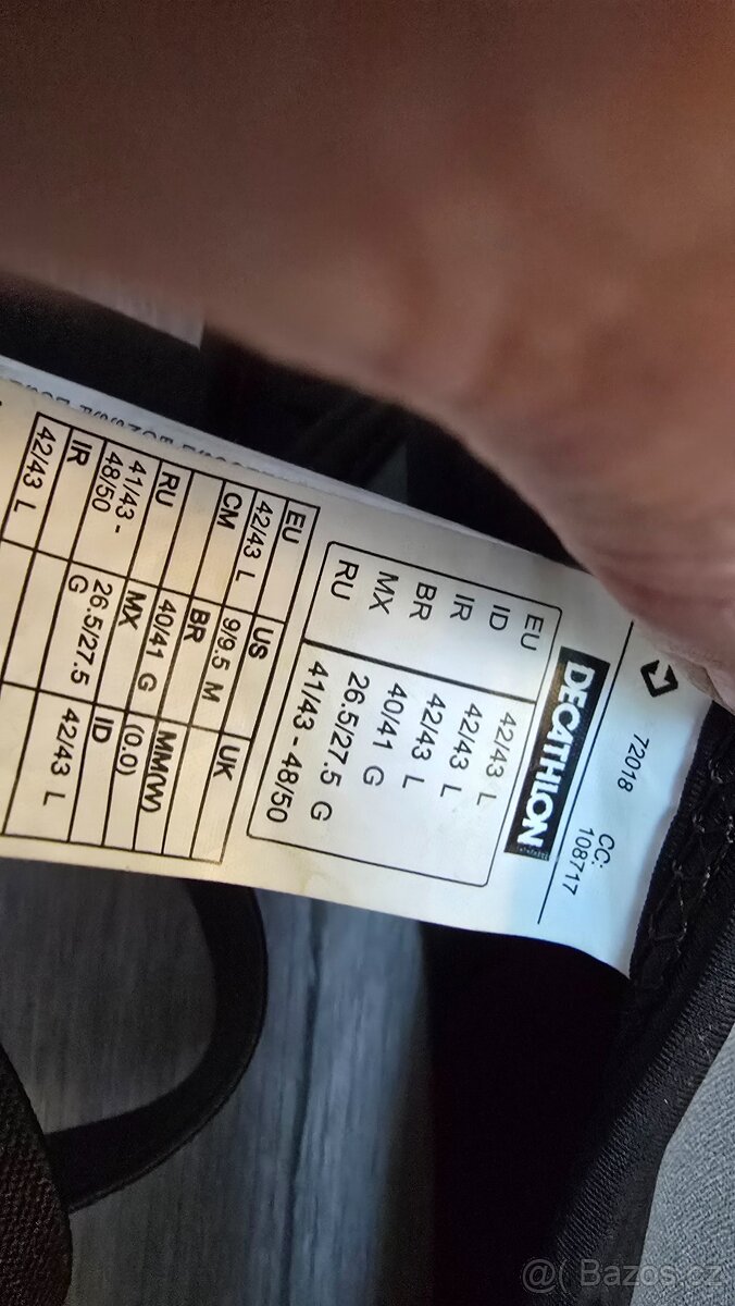 Prodám rybářské boty Decathlon 42/43 - 5