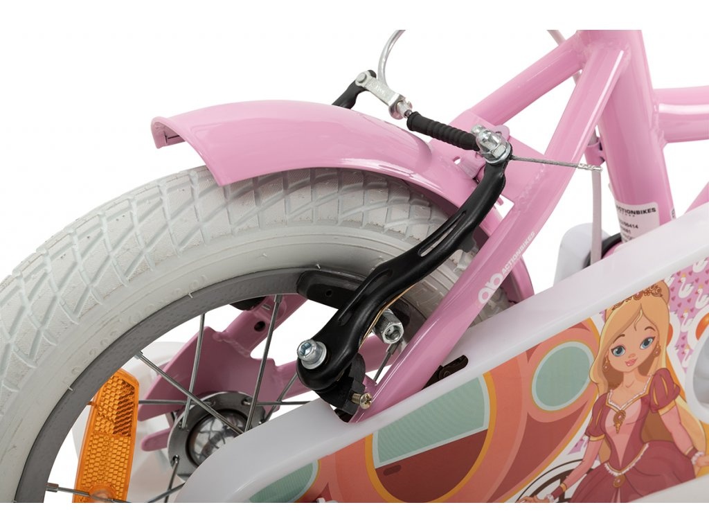 Dětské růžové kolo Actionbikes Princess 12" (od 2 let) - 5