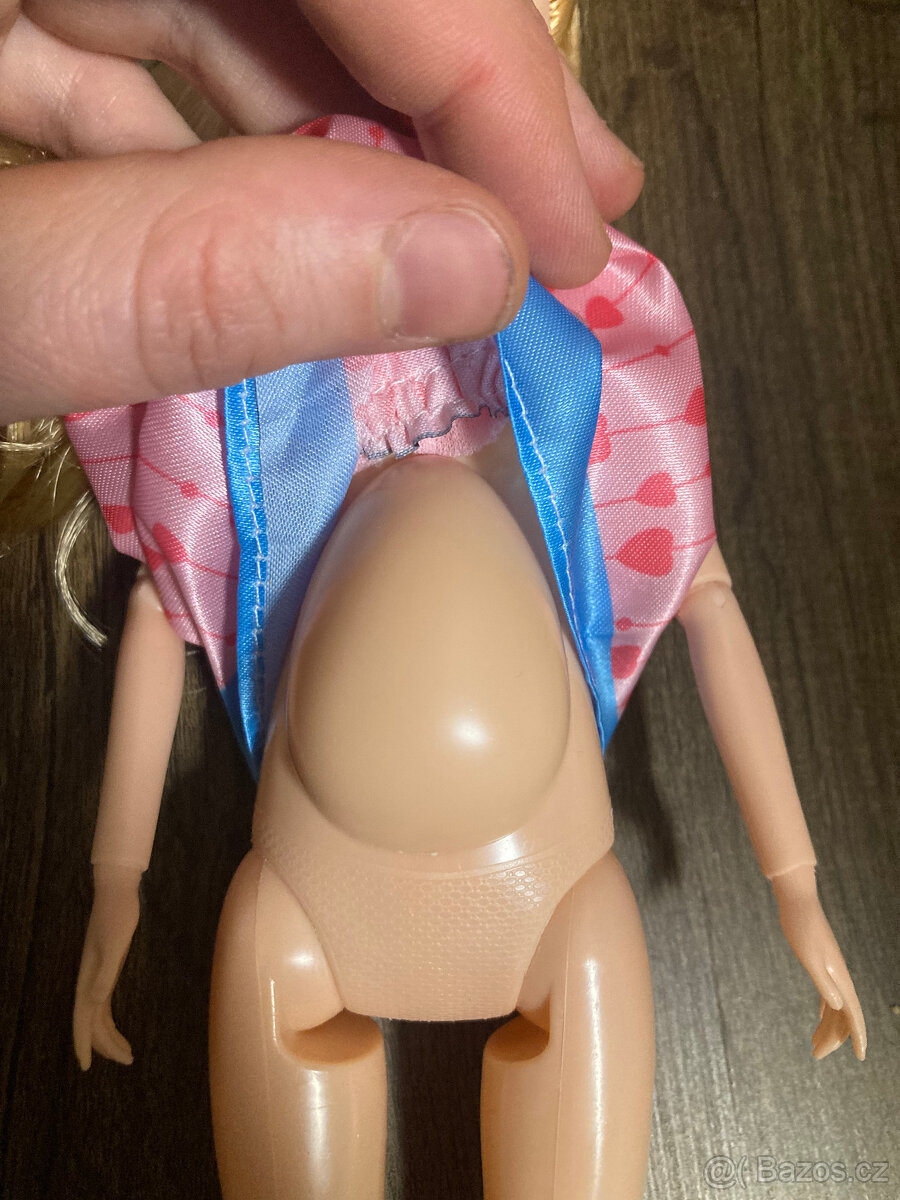 těhotná panenka barbie+ken+doplňky+kočárek - 5