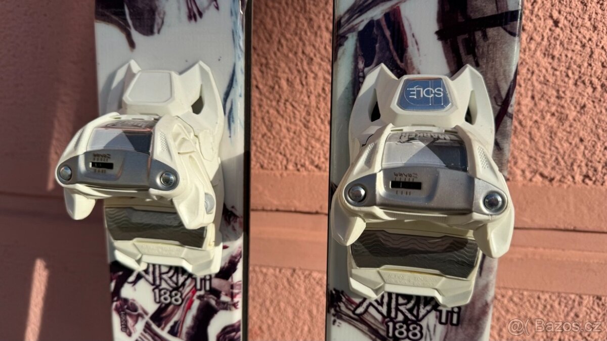 Freeride sjezdové lyže Armada 188 cm včetně vázání MARKER - 5