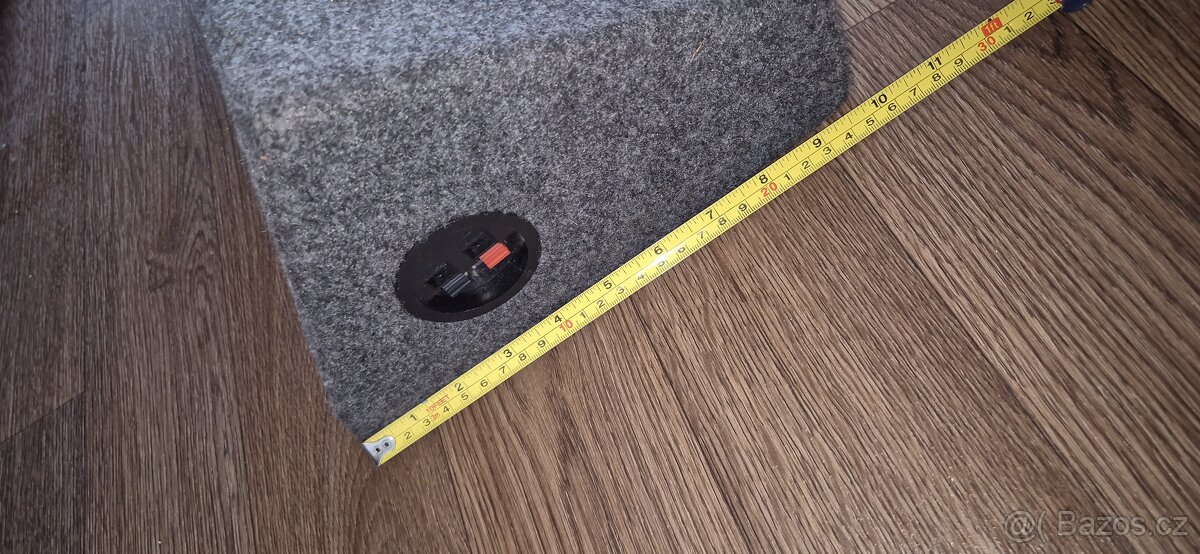 Uzavřená ozvučnice Basser PGD s MacAudioAPM FIRE 69.3+ZESIK - 5