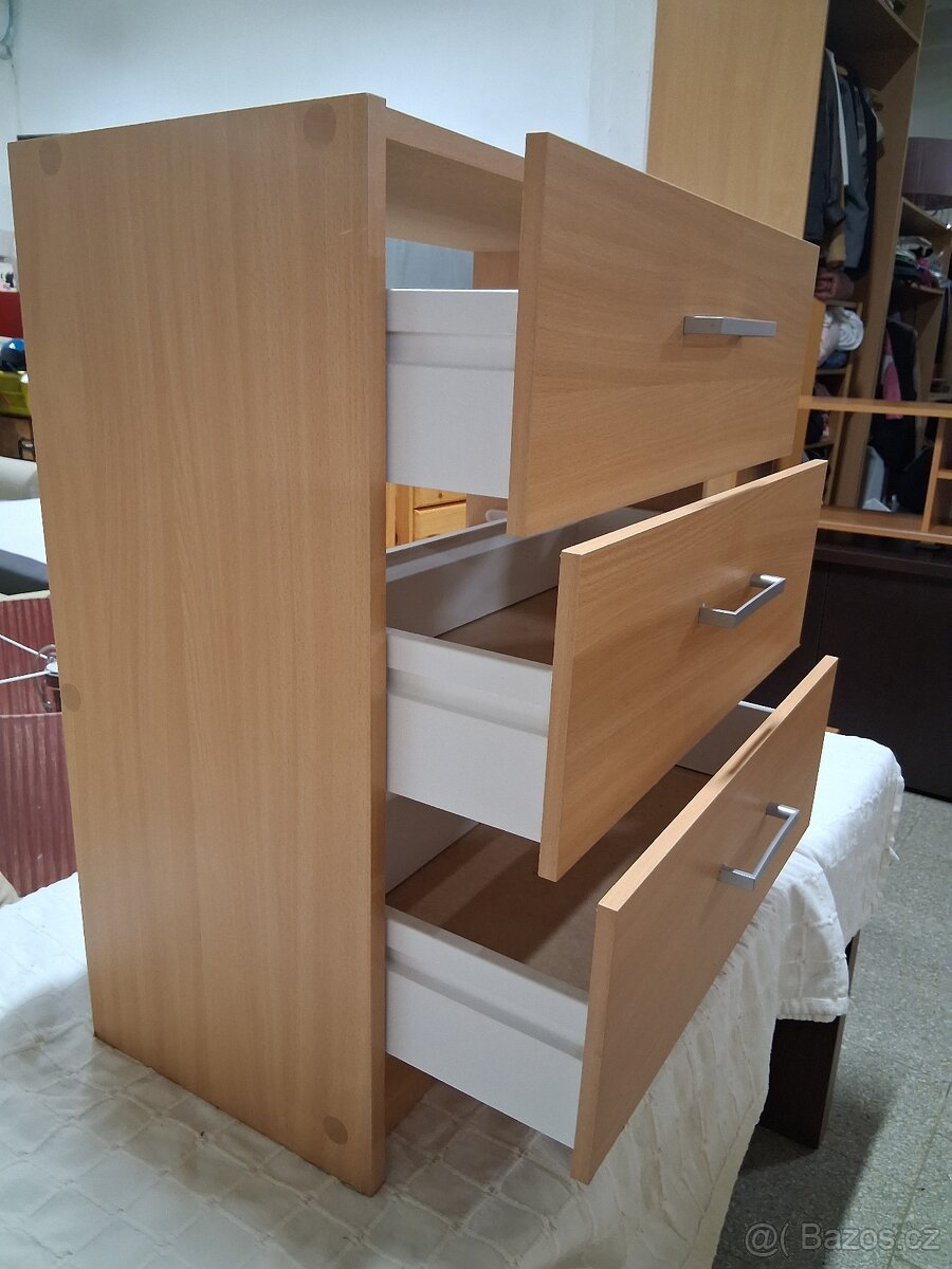 Komoda 3x šuplík - 5