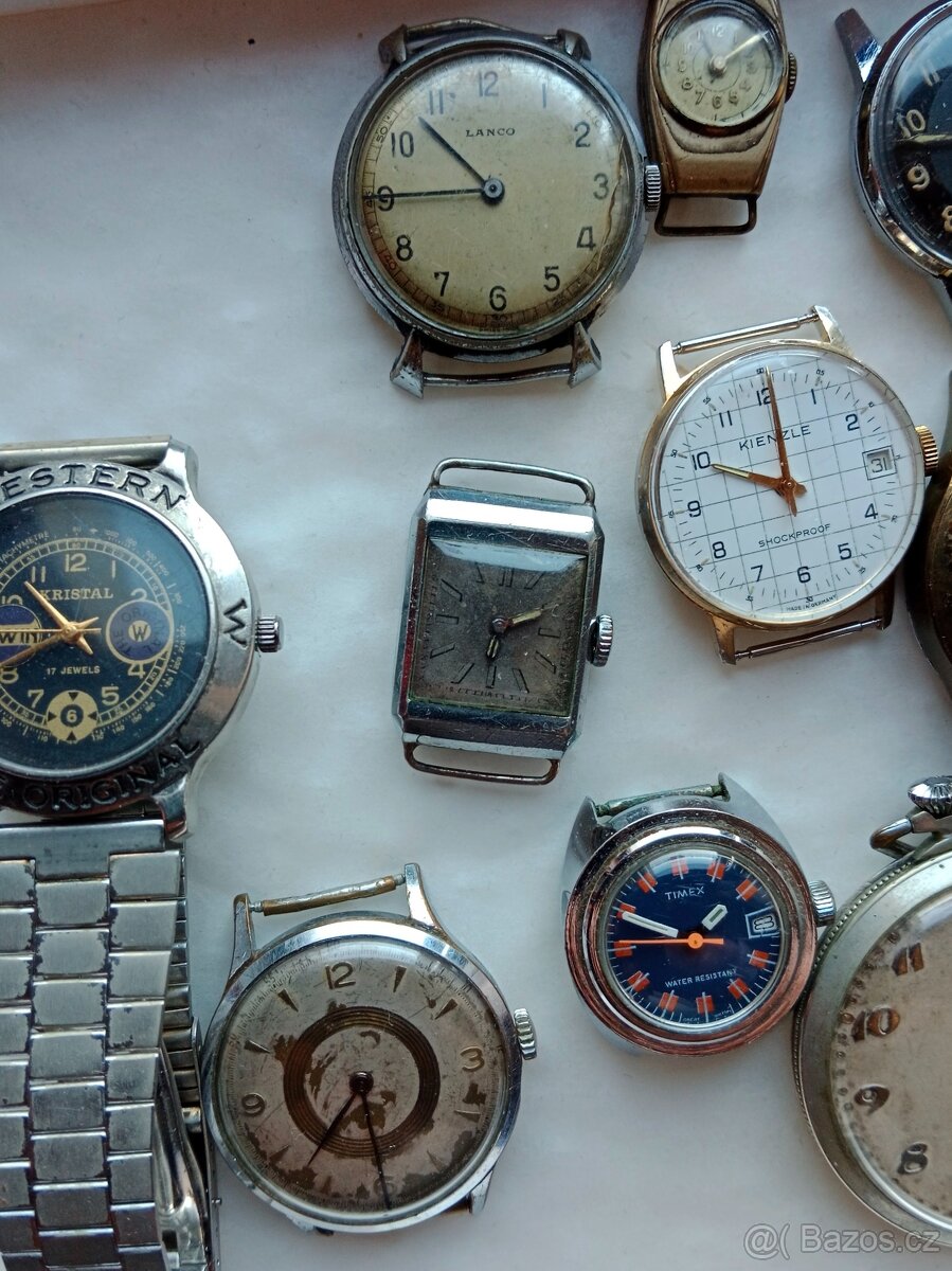 Konvolut 19 kusů starých starých hodinek - 5