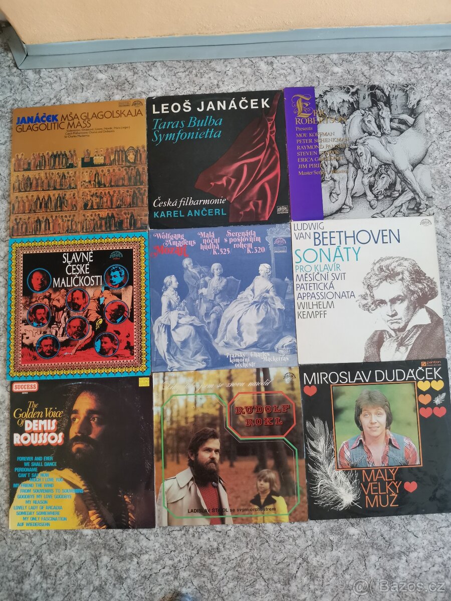 Množství LP desek 72ks - 5