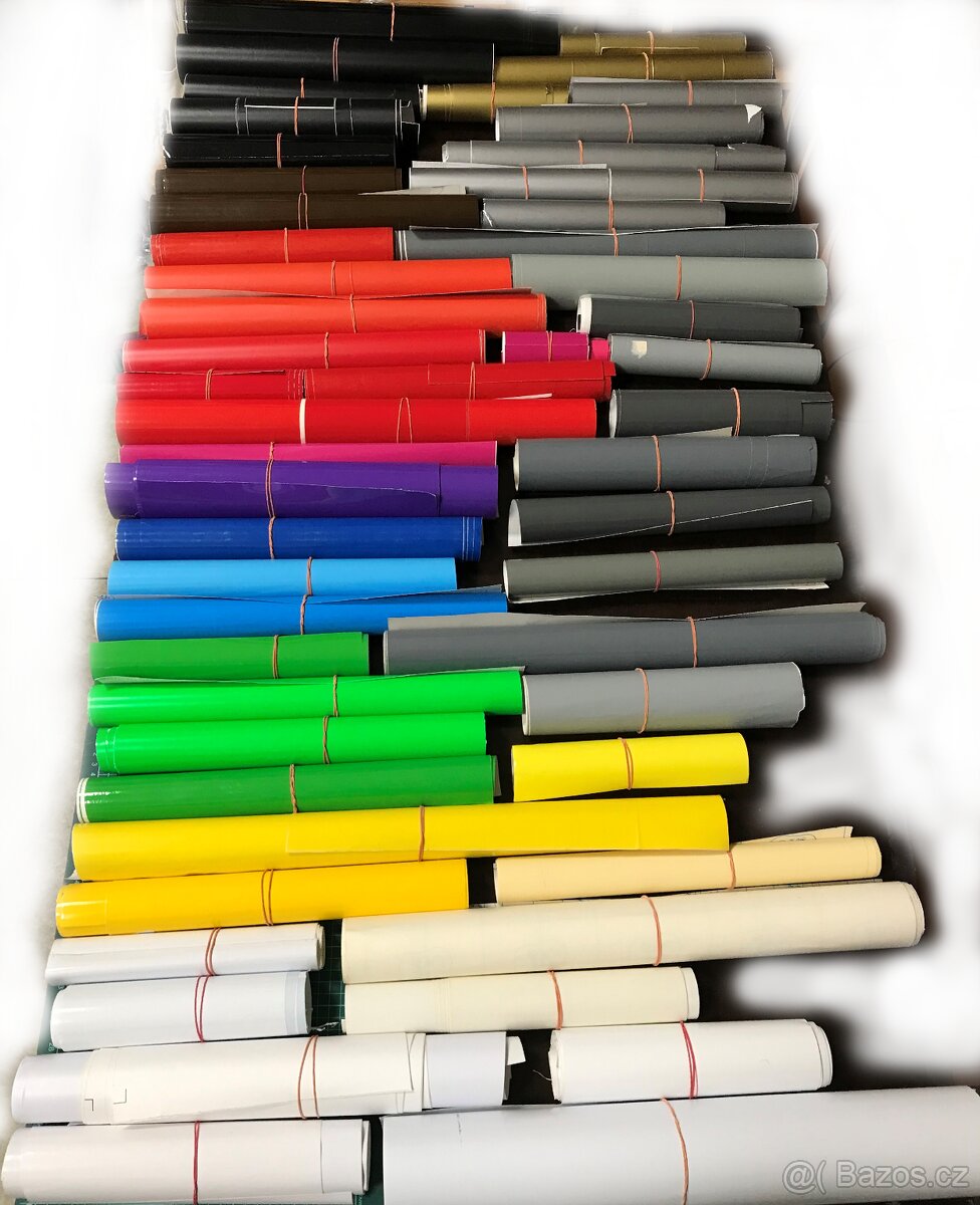 Profesionální PVC/vinylové folie pro řezanou grafiku - 5