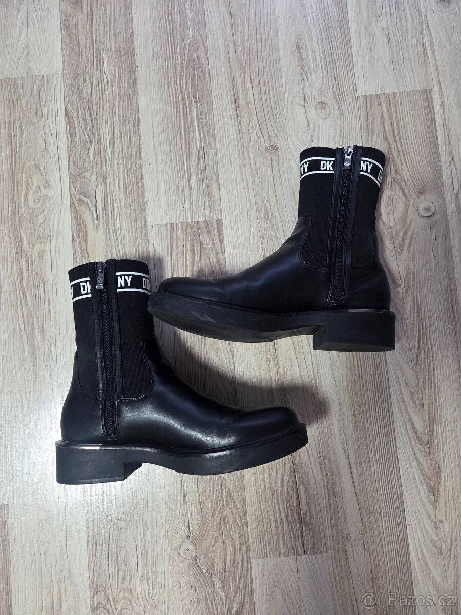 Kotníkové boty DKNY vel. 40 - 5