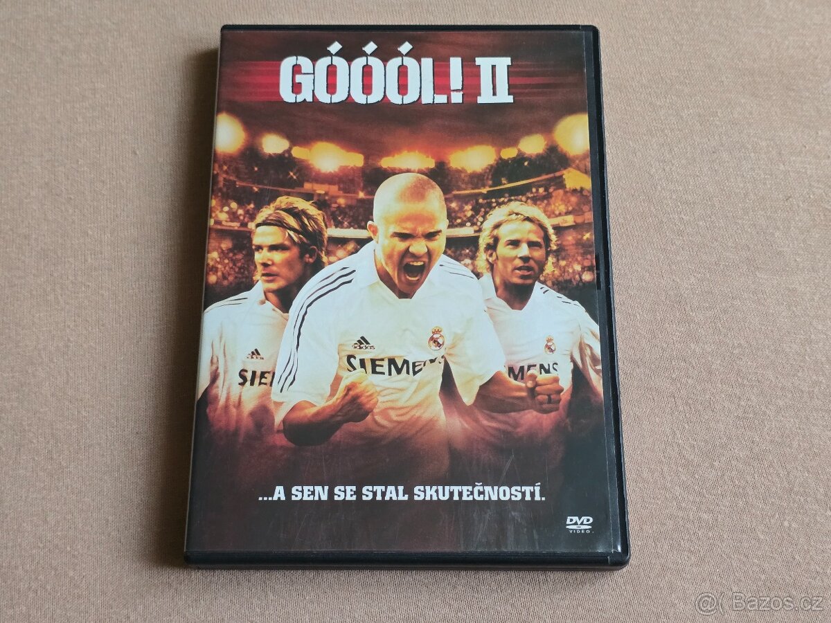 GÓÓÓL 1-3 (komplet 3 DVD, CZ dabing) Kuno Becker - 5