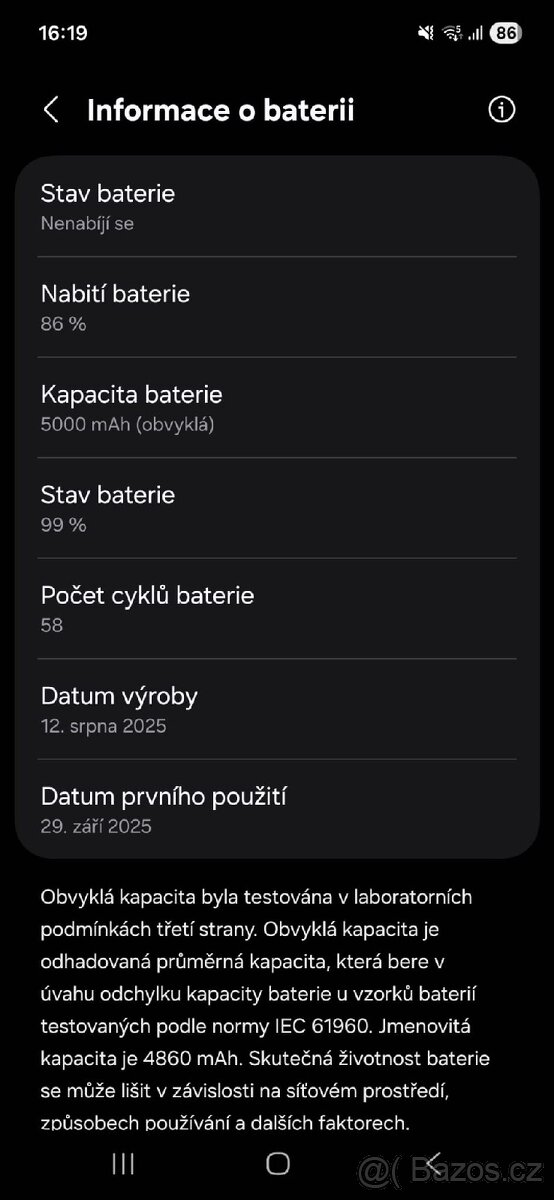 Prodám Samsung Galaxy A16 - 5