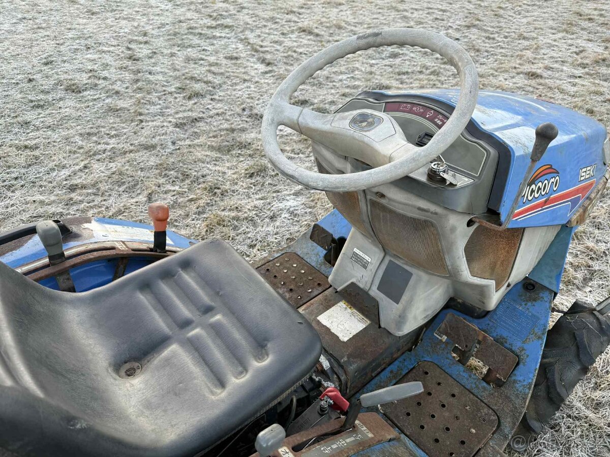JAPONSKÝ MALOTRAKTOR ISEKI TC13 4X4 - 5