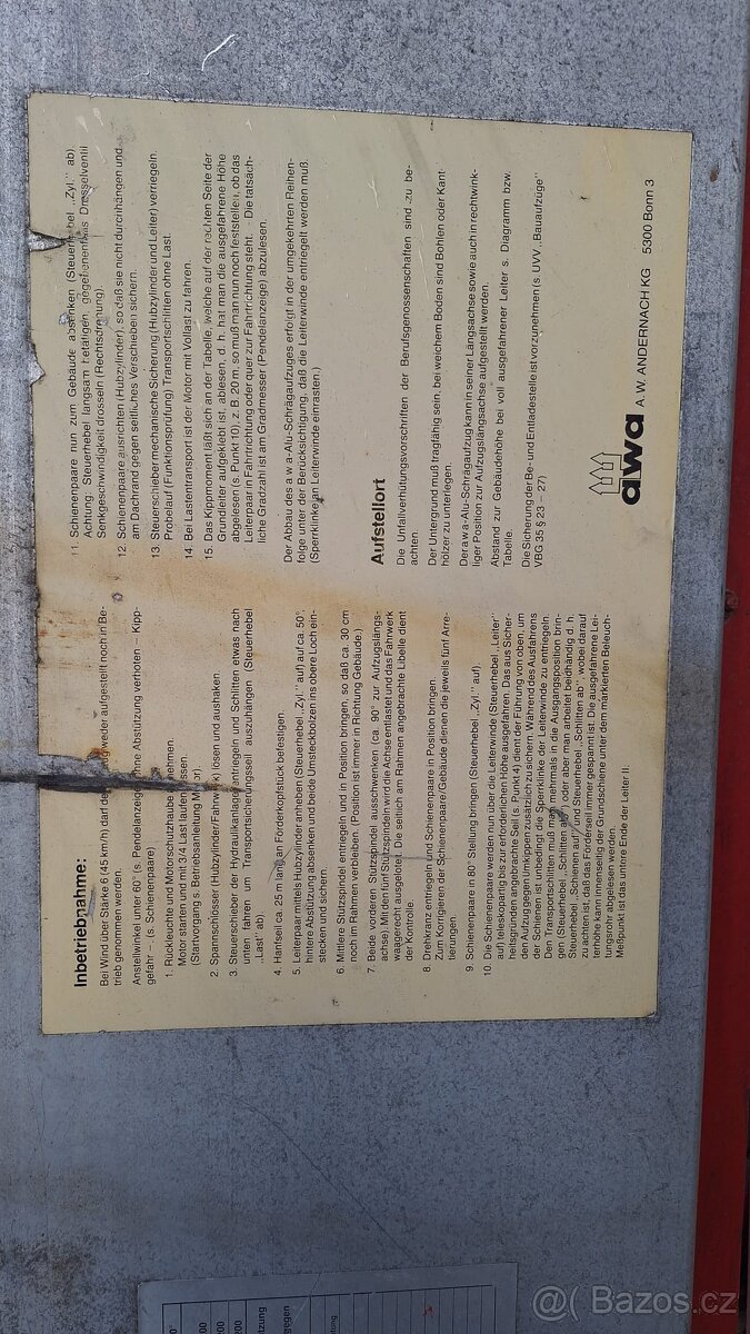 stavební výtah 32m - 5