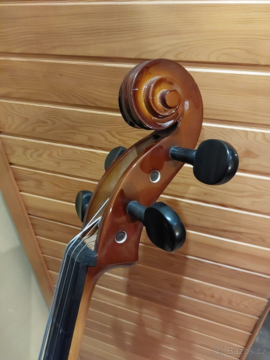 Violončelo Leonardo 4/4, 2 smyčce, obal Ritter, Dadario - 5