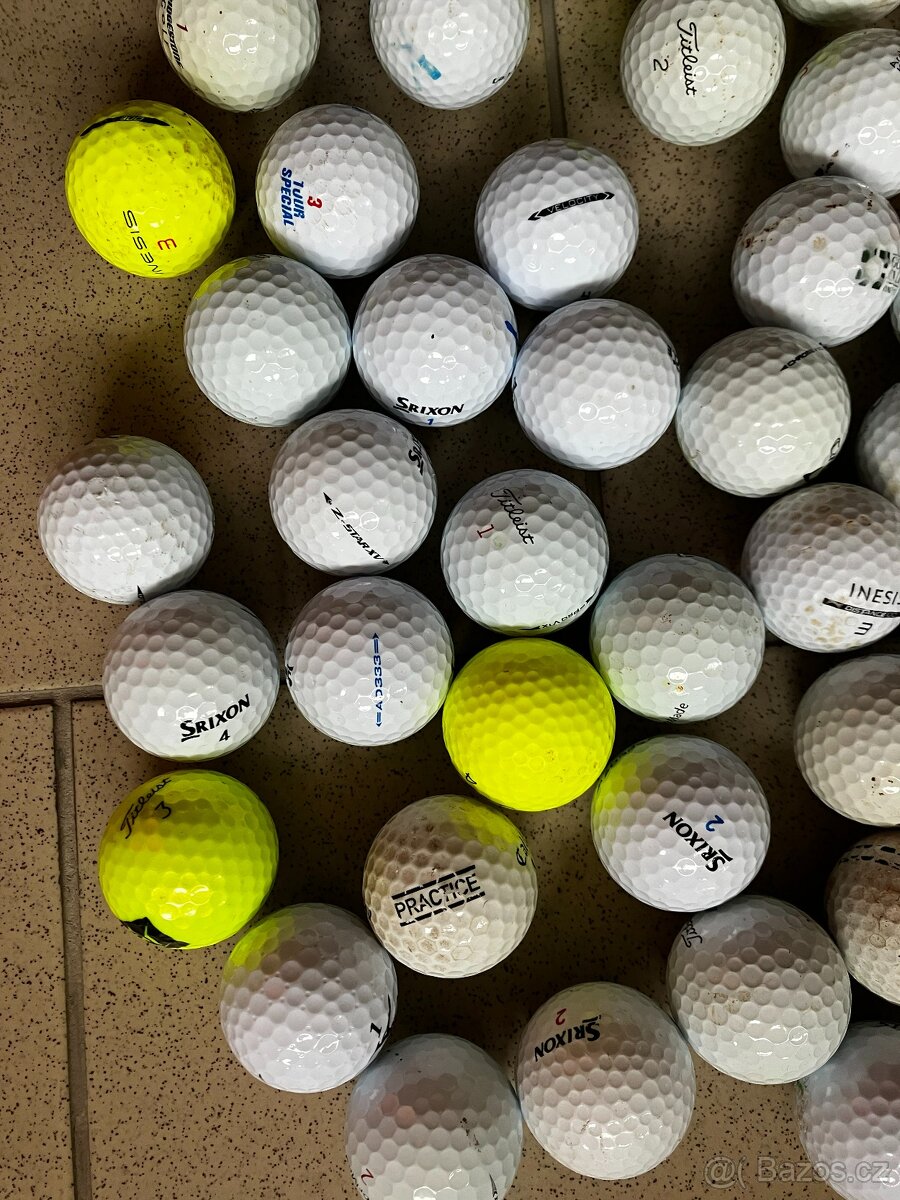 Prodám hrané golfové míčky - 5