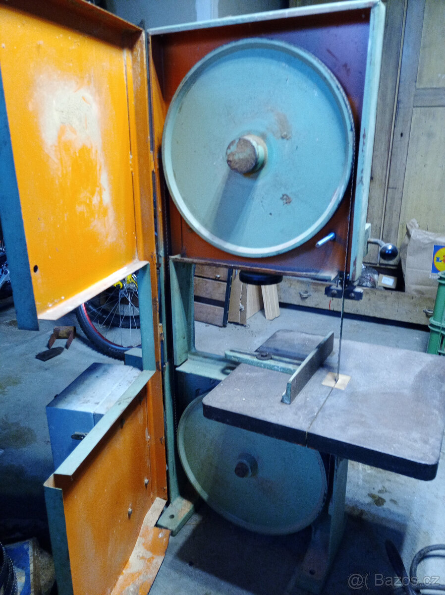 pásová pila na dřevo litinová - 5