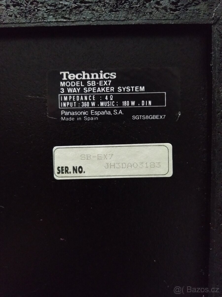 Reproduktory Technics SB-EX7 - 5