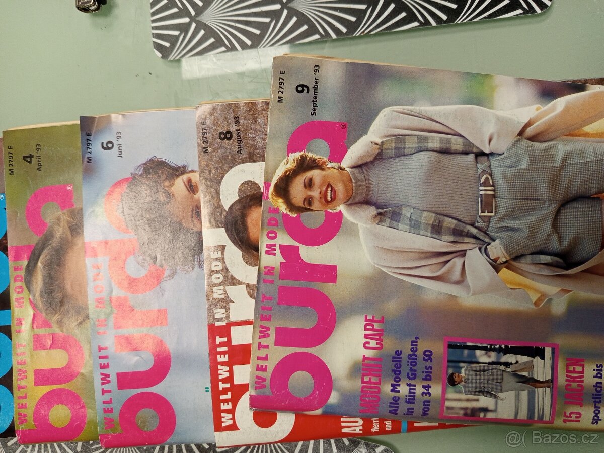 Burdy časopisy o šiti - 5