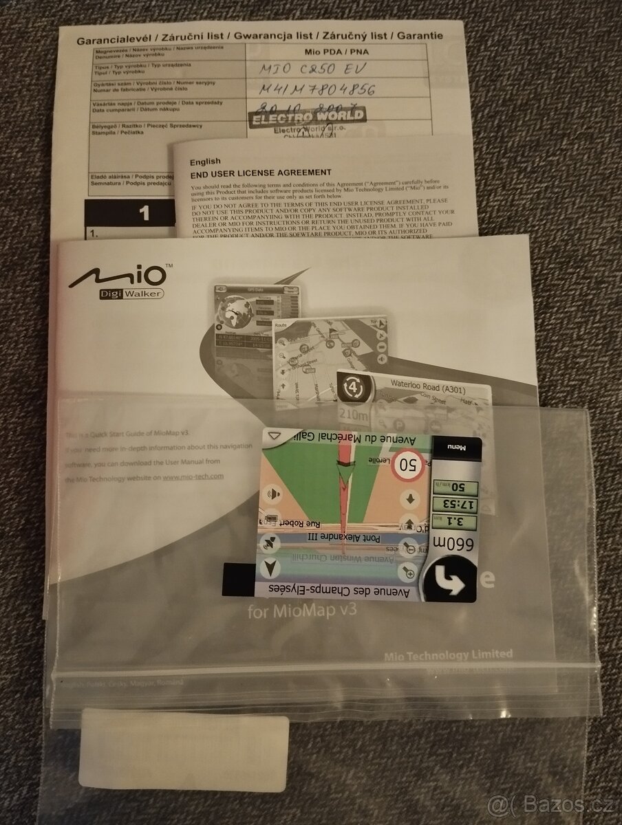 Navigace Mio C250 Digi Walker - 5