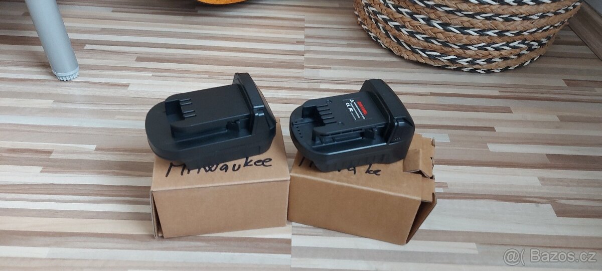 Adapér-Redukce Milwaukee M18 nářadí, pro Aku DeWALT. - 5