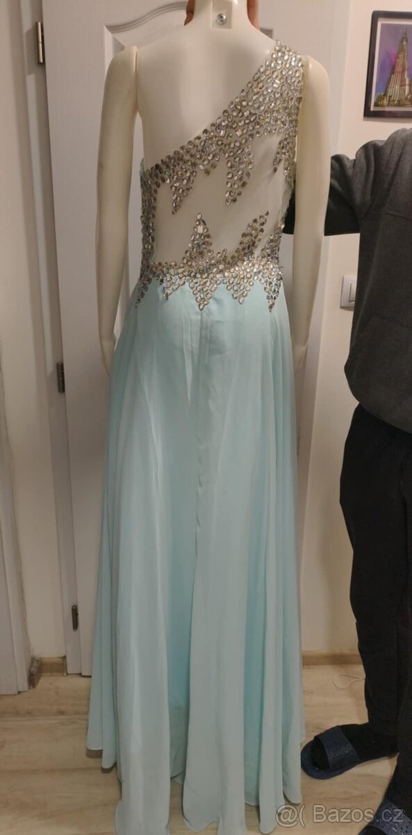 plesové šaty M - 5