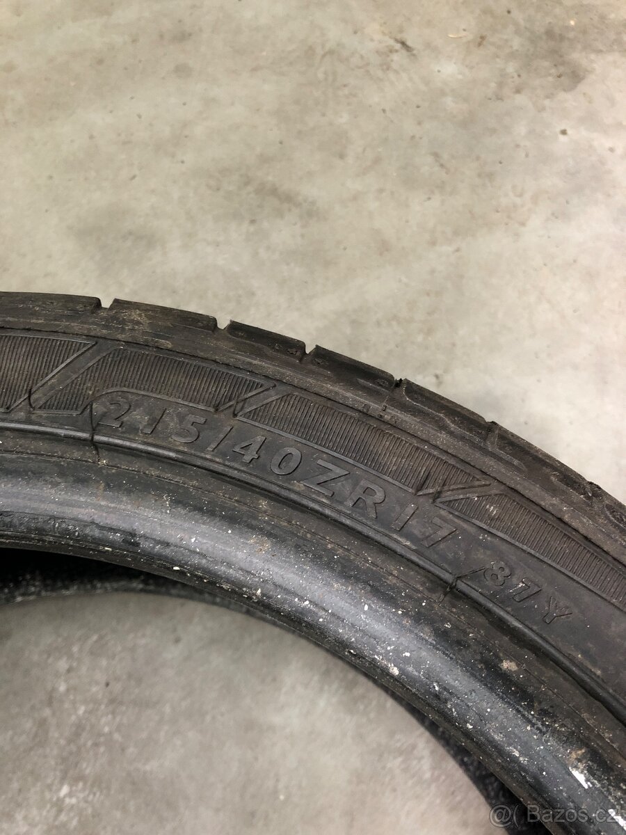 LETNÍ PNEU 215/40/17 - 5